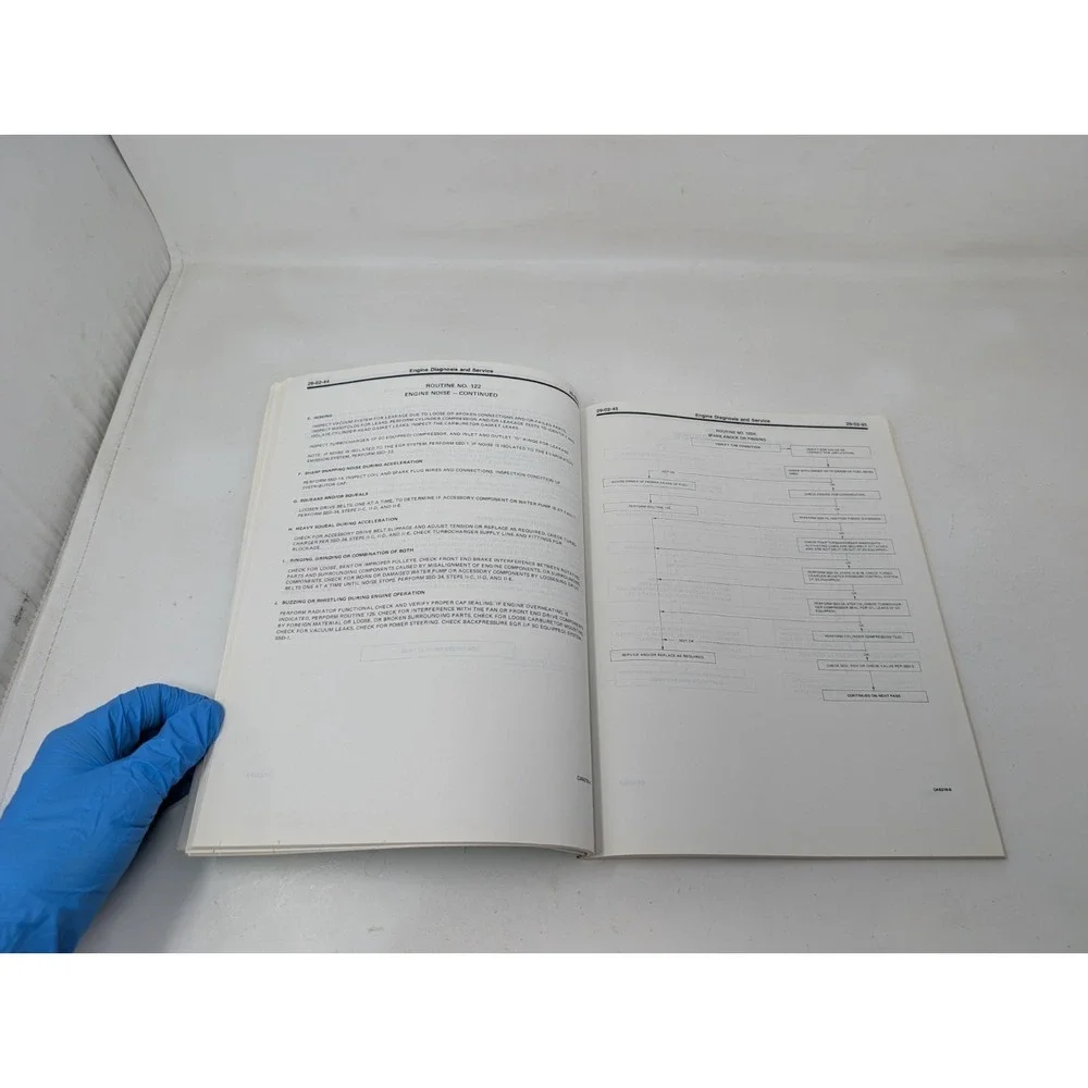 1980 Ford Car Shop‎ Manual Engine Diagnosis Emissions All Models Manual Book 2nd